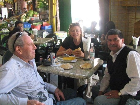 Howard, Bev and Boris, Santiago de Chile 2011