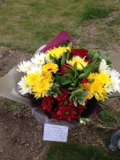 Anniversary Flowers from brother Greg,Joanne,Reece & Riley xx