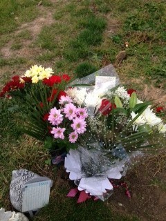 Anniversary Flowers from daughter Kerry,David,Jordon & Junior &flowers from sons Scott&Shayne xx