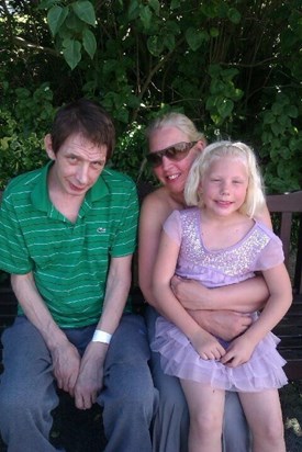 Ian with his sister Sally & niece Olivia xx
