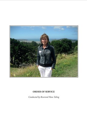 Helen Order of Service 1