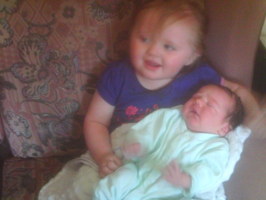 Nathaniel and his big sister Lily-Rose 2