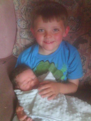 Nathaniel and his cousin Shane