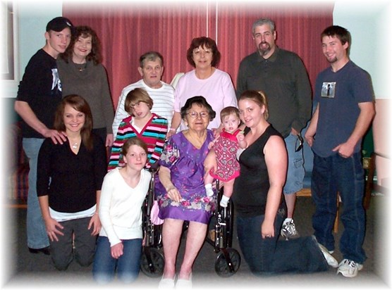 Helen's family - 2009