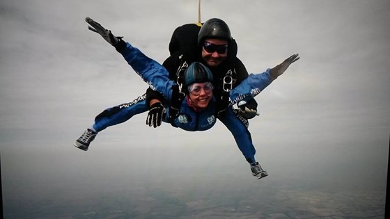 Amanda's skydive