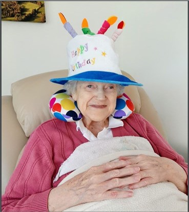 Pat's 86th Birthday in May 2020 