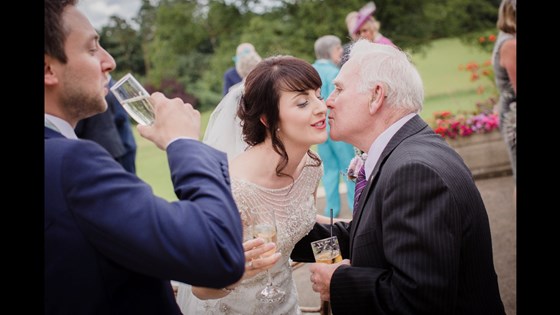 Grandad on our wedding day - 30th July 2016