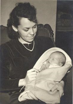 Mom & Baby Marshall  October 18, 1939