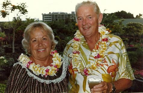 Mom & Dad April 1981 Hawaii