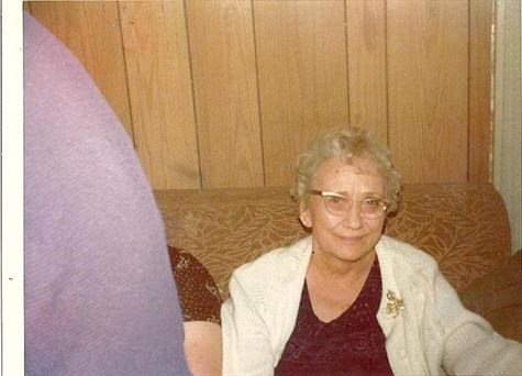 Grandma Sauer at Uncle Harry's circa 1965