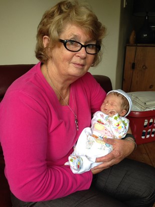 With a very proud grandma x x