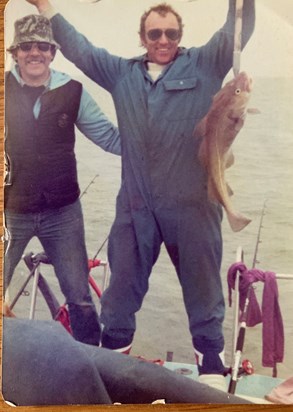 My dad (Mick Piper) and uncle Keith ( 2nd dad at W/A fire station ) , happy times together fishing xxx
