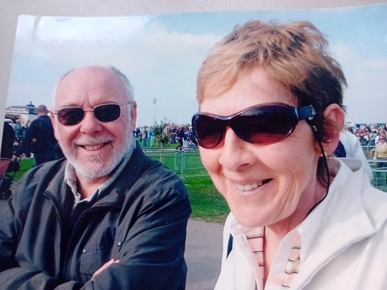 Pat and Bill at the Yorkshire show 