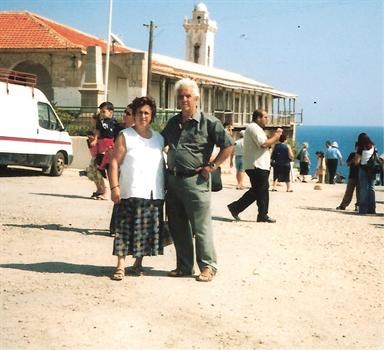 Me and my brother in Oct 2003 at Apostolos Andreas love from Ellou xx