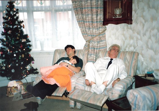 Dad - you did love your little snooze on Christmas Day. Miss you so much.  xx