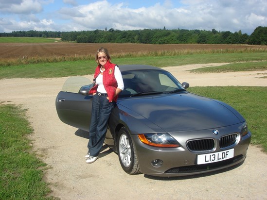 Darral with Z4 in the countryside 