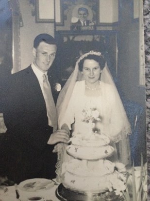 Married the love of his life 26th March 1955