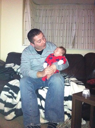 Darren and his Grandson Lucas