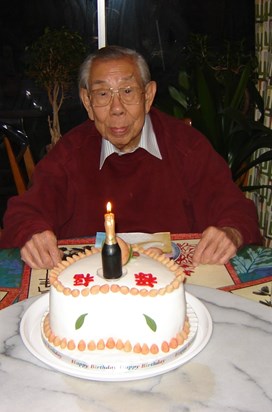 Daddy's 90th birthday, 21 Jan 2011