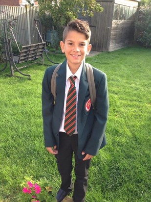 First day of secondary school!