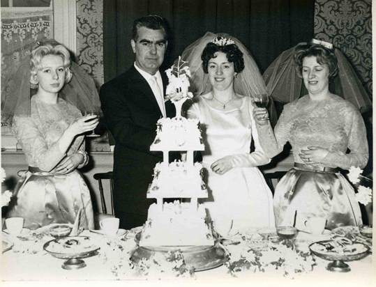 Wedding photograph: 29 December 1962