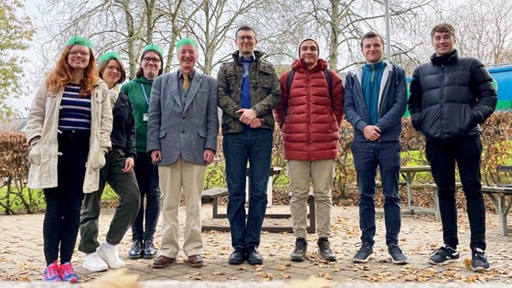 Group photos with Brendan from December 2022. We closely collaborated and co-supervised students and postdoc for 8 years. Brendan was my mentor and a great friend and supported me thought-out my time in Surrey.