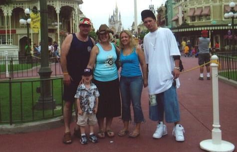 Family in Florida. Jaydens first Vacation