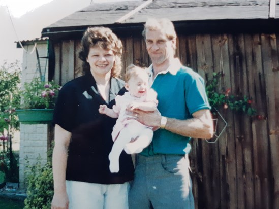 Denise, Richard and Baby Michelle