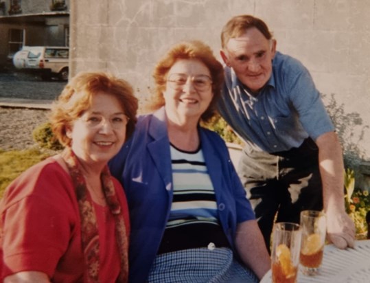 Annette, Eileen and Eddie