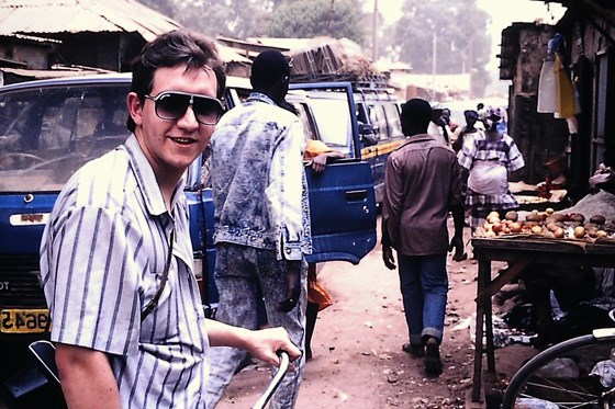 In Gambia with Russell Shirley & Peter 