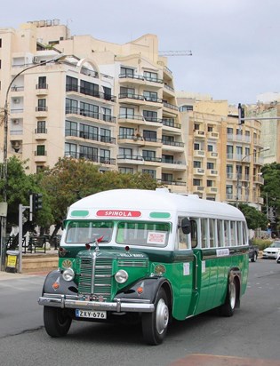 November 1994 Kane & Pauline’s first holiday Malta the mean Green buses 