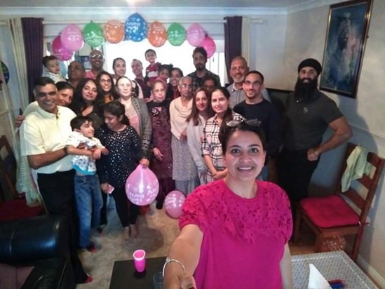 Avraj's 1st Birthday with all the family