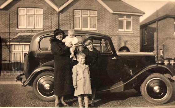 From Another Century   Granny Wendes, Aunty Mary, Uncle John and Mum