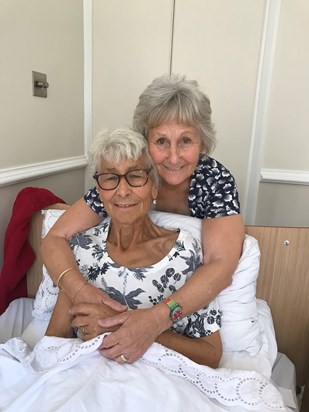 Sisters Shirley and Patsy 9 August 2021