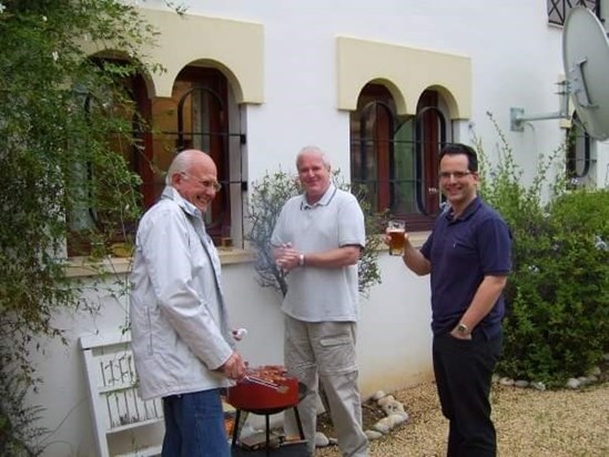 Three of my favourite men.. Charles, Dad & Uncle Peter