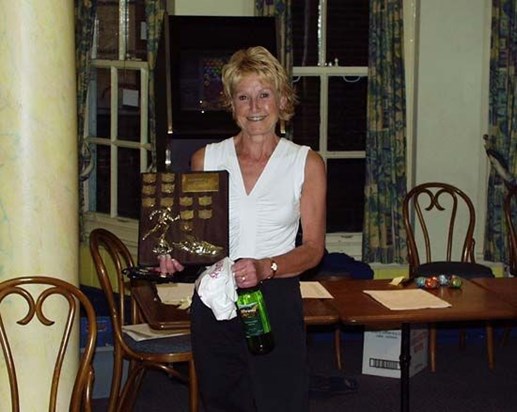 Janet - 1st place Scarborough AC Summer Handicap 2003