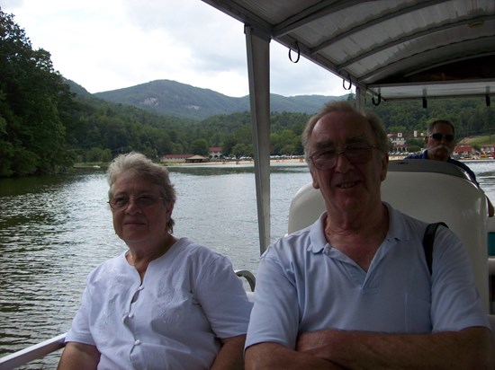 Great vacation with M&D: Touring around Lake Lure, NC. We miss You!