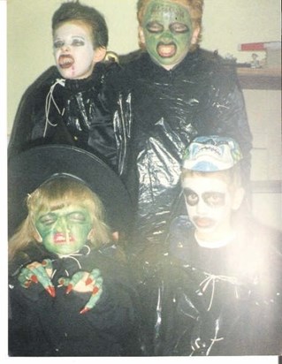 Halloween 1991 You Andy Me and Dean