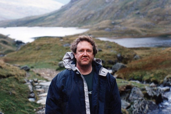 Walter at Llyn Idwal, Snowdonia in October 1995
