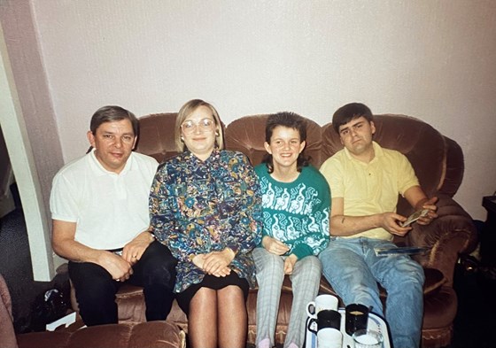 Grandad, Paul, Cheryl and Susie