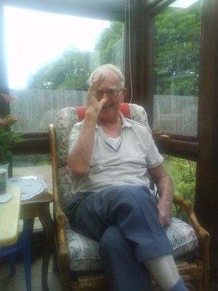 Granddad's favourite gesture!