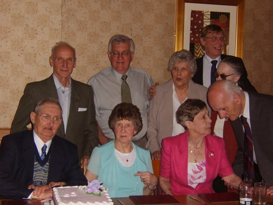 brother, sisters and in laws at a 50th anniversary