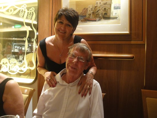 Me and Uncle Billy on a Cruise - Love Margaret x