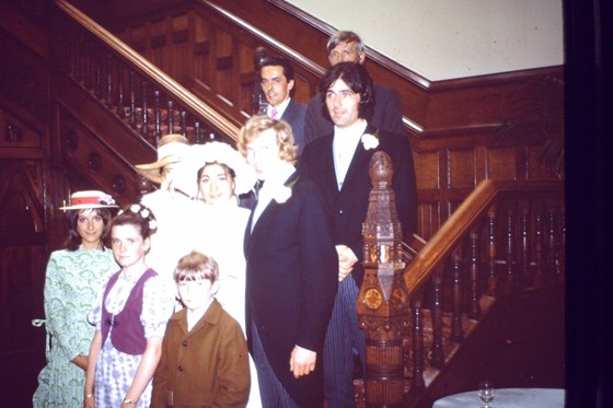 Wedding reception Berrow Court 1972