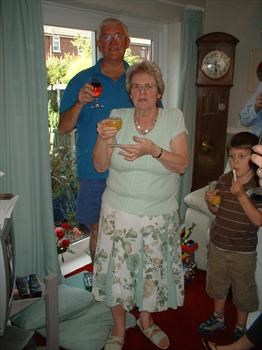 Mum and Dad's Ruby Wedding, 29 July 2007
