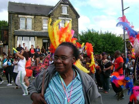 Her ladyship at the Carnival in Leeds 2009