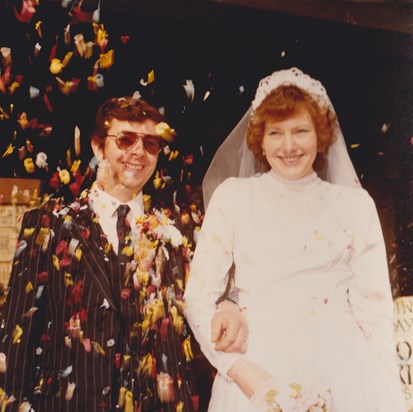 Bob & Ann Wedding Day 22/09/1984 Ardleigh Church