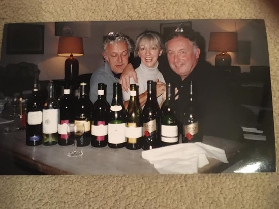 Geoff, Liz and Richard - We didn't drink them all - honest!!!