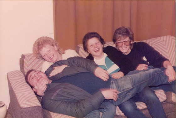 Martyn, Julie, Alison & Pat 1984