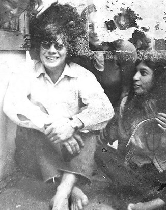 1969 July, Brighton, Pragyan & Priya Anjali